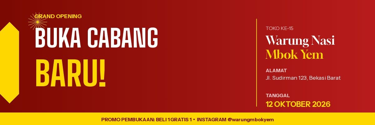 Banner Grand Opening Toko — preview 1