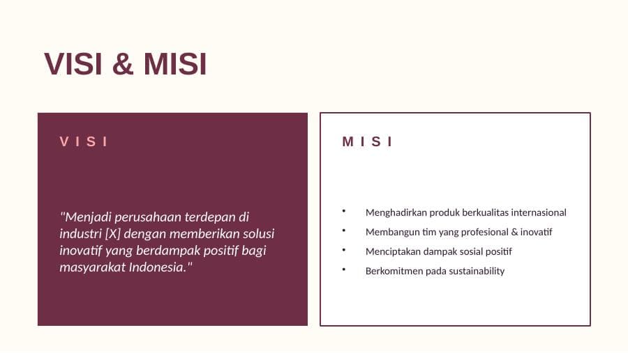 Company Profile — Berry & Cream — preview 1
